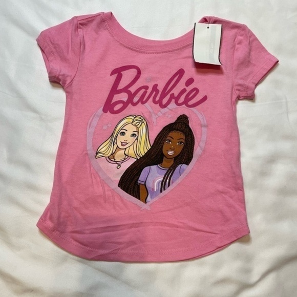 Barbie Other - 🐶🐶🐶NWT Toddler Barbie size 2T pink t-shirt🐶🐶🐶